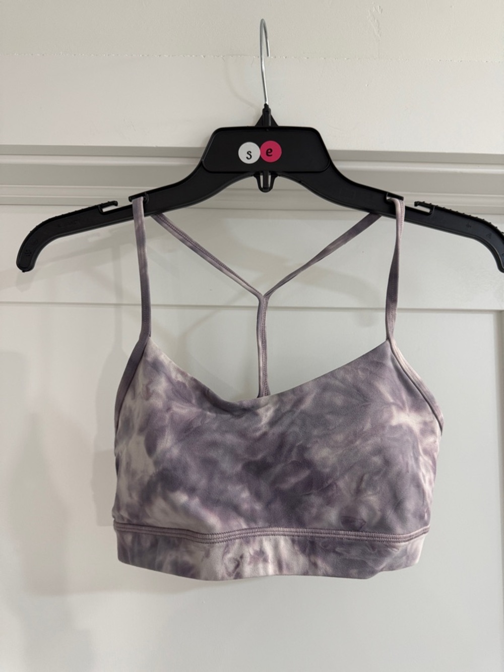 EUC Lululemon Flow Y Bra - Picture 1 of 5